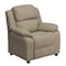 Flash Furniture Kids Recliner, 26" to 39" x 28", Upholstery Color: Beige BT-7985-KID-BGE-GG - alternate 1
